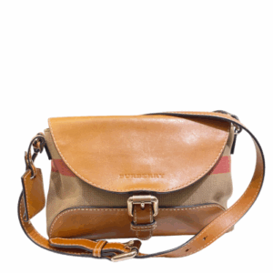 Burberry Camel House Check Bag