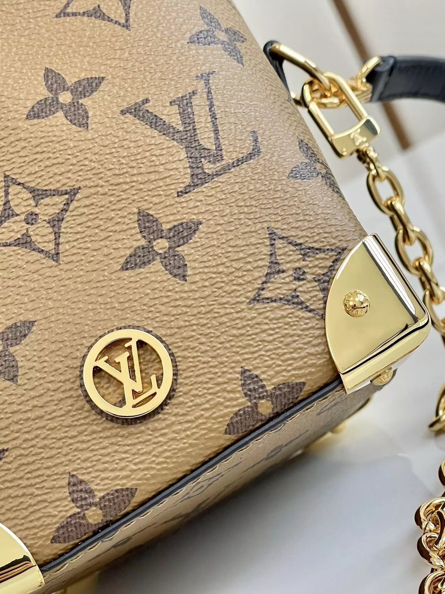 Noé Purse LV Charms Monogram Reverse Canvas - Repbags.is - Image 5