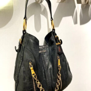 Prada Black Hobo Bag