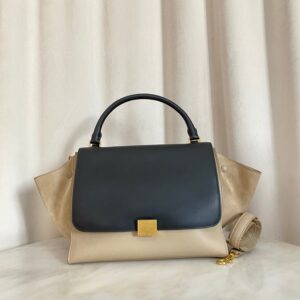 Celine Bicolor Trapeze Bag