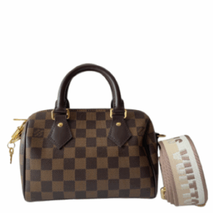 Louis Vuitton Ebene Bandouliere Speedy 20 Bag