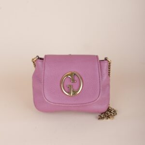 Gucci Violet 1973 Small Crossbody Bag