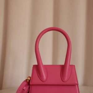 Jacquemus Pink Le Chique Megan Top Handle Bag