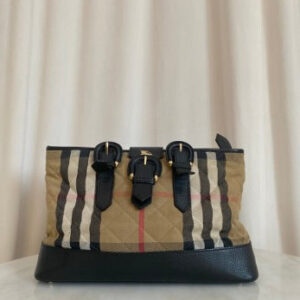 Burberry Black House Check Bag