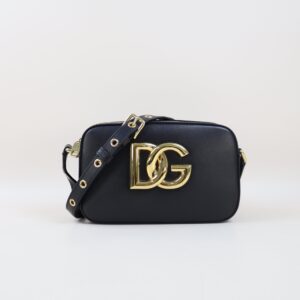Dolce & Gabbana Black 3.5 Camera D&G Crossbody Bag