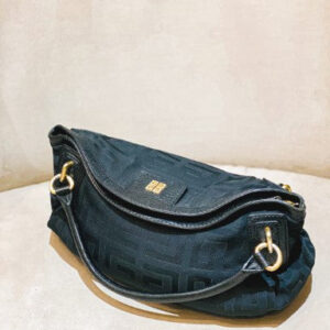 Givenchy Black Monogram Satchel Bag