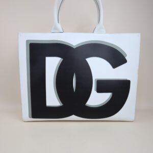 Dolce & Gabbana Bicolor DG Logo Shopper Bag