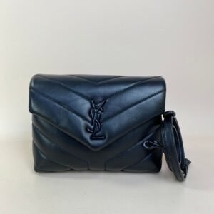YSL Black Toy Loulou Crossbody Bag