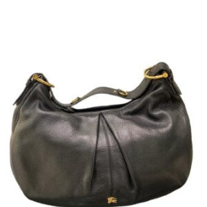 Burberry Black Hobo Large Bag
