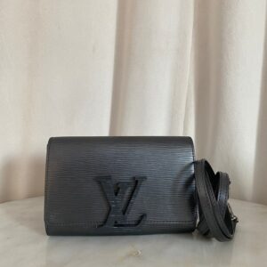 Louis Vuitton Dark Gray Louise PM Crossbody Bag