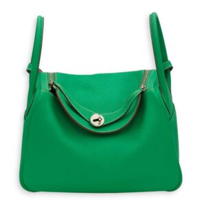 Lindy 30 Menthe/Gris Tourterelle in Clemence, Palladium hardware