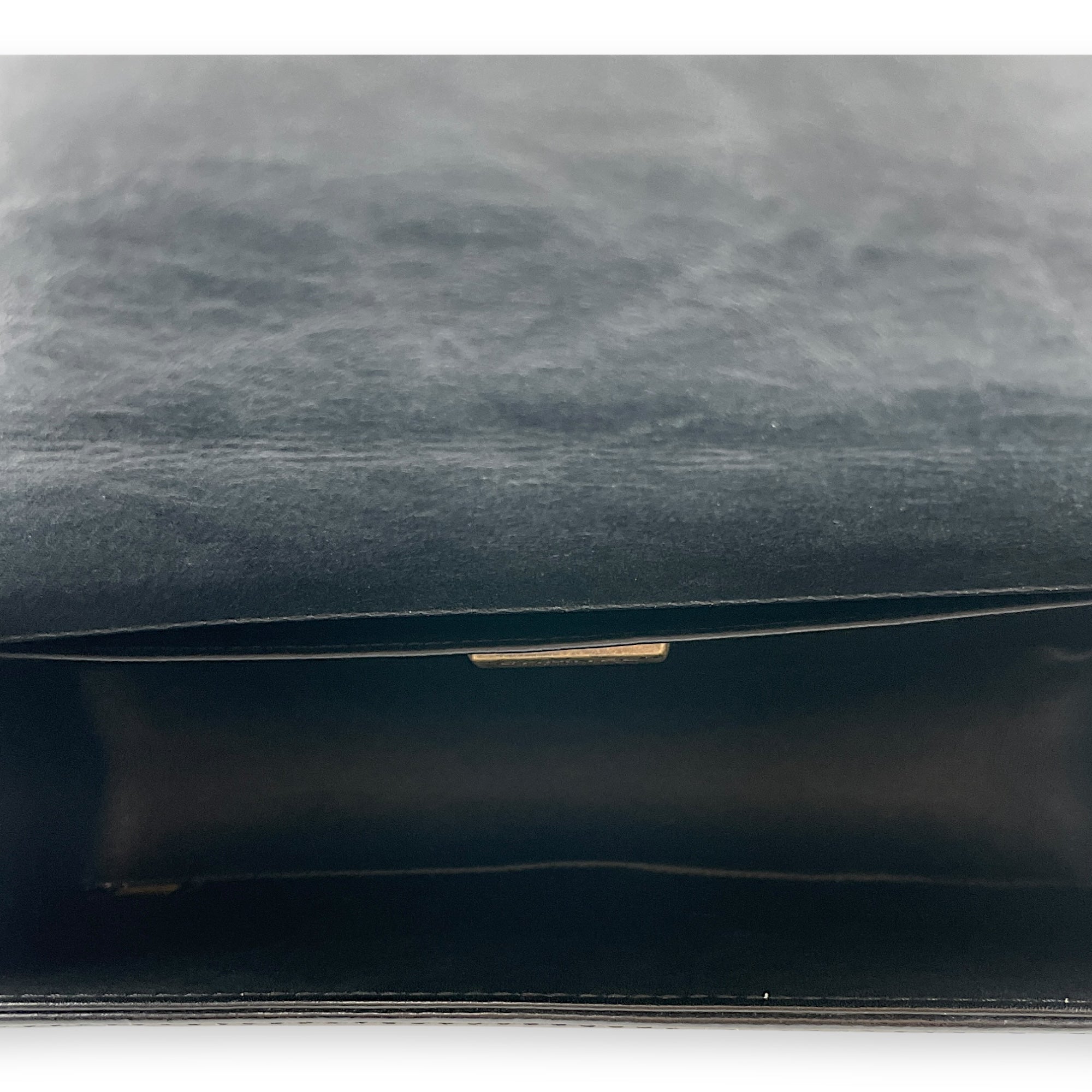 Fur Boy Old Medium Black Shoulder Bag in Fur, Gold hardware - Image 7