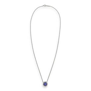 Soleste Tanzanite Necklace in PT950