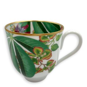 Passifolia Mug Green Tableware, Gold hardware