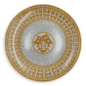 Mosaique Au 24 Gold Dessert Plate