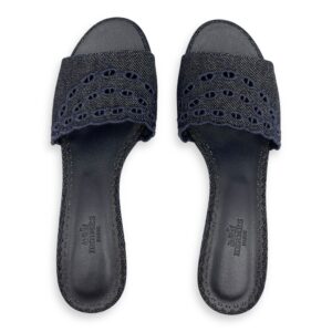 Gwladys 45 38 Denim Sandals in Toile