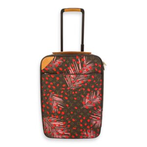 Monogram Jungle Dots Brown Luggage in Canvas, Gold hardware