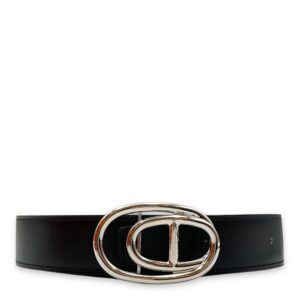 Odyssee Kit 32mm by 90cm Noir/Gold Belt in Togo/Box, Palladium hardware