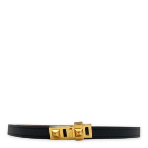 CDC 13 85cm Black/Gold Belt Kit in Epsom, Gold hardware