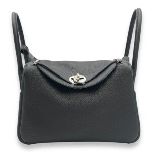 Lindy 26 Black in Clemence, Palladium hardware