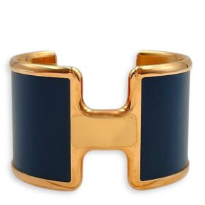 Olympe T2 Blue De Prusse Cuff in Box, Rose Gold hardware