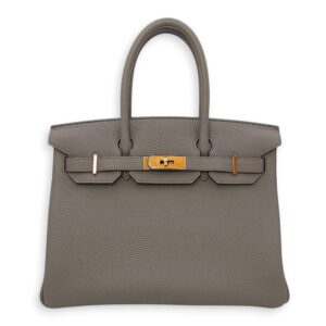 Birkin 30 Etain in Togo, Rose Gold hardware