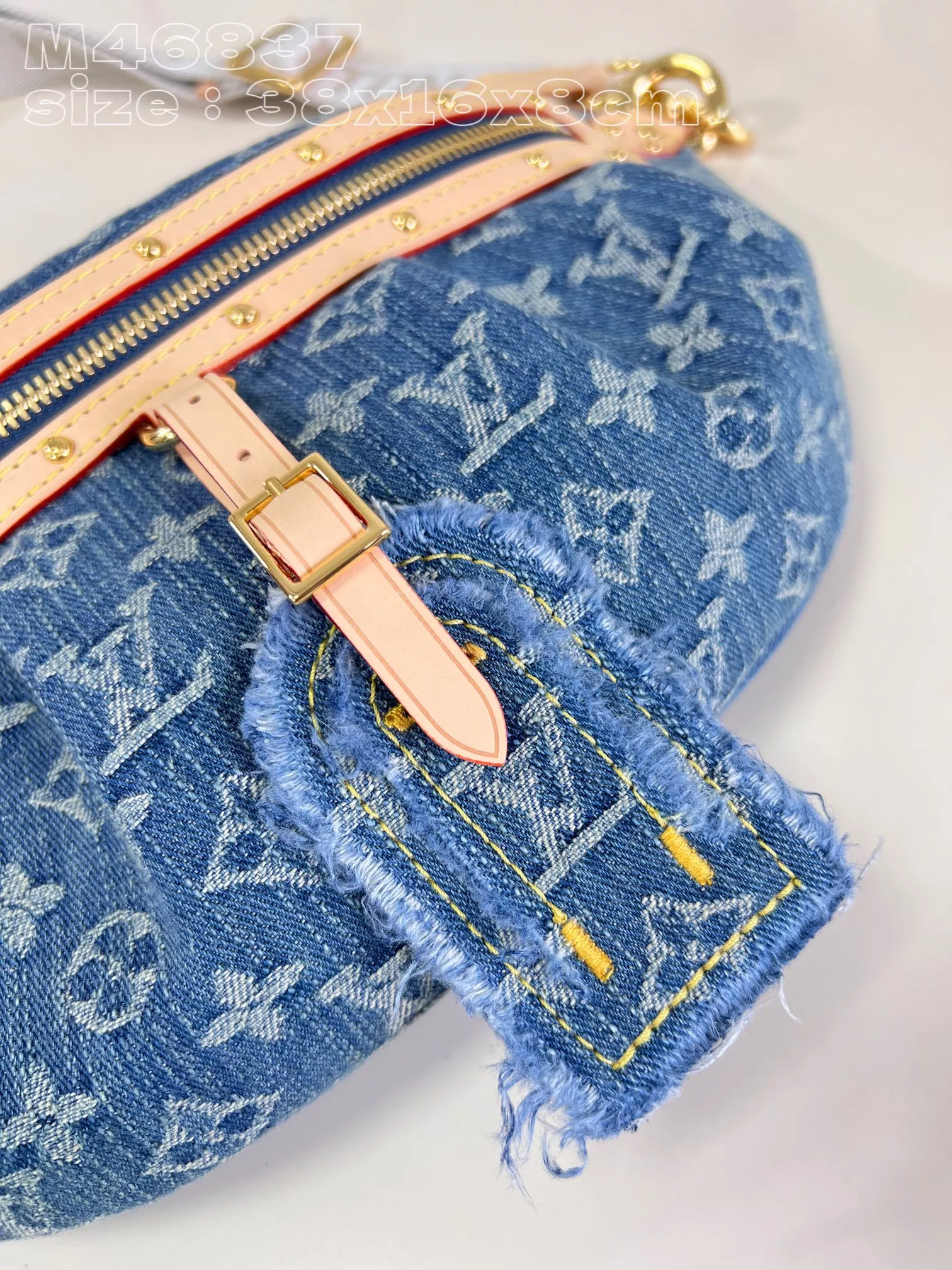 LV High Rise Monogram Denim - ReplicaBags.is - Image 9