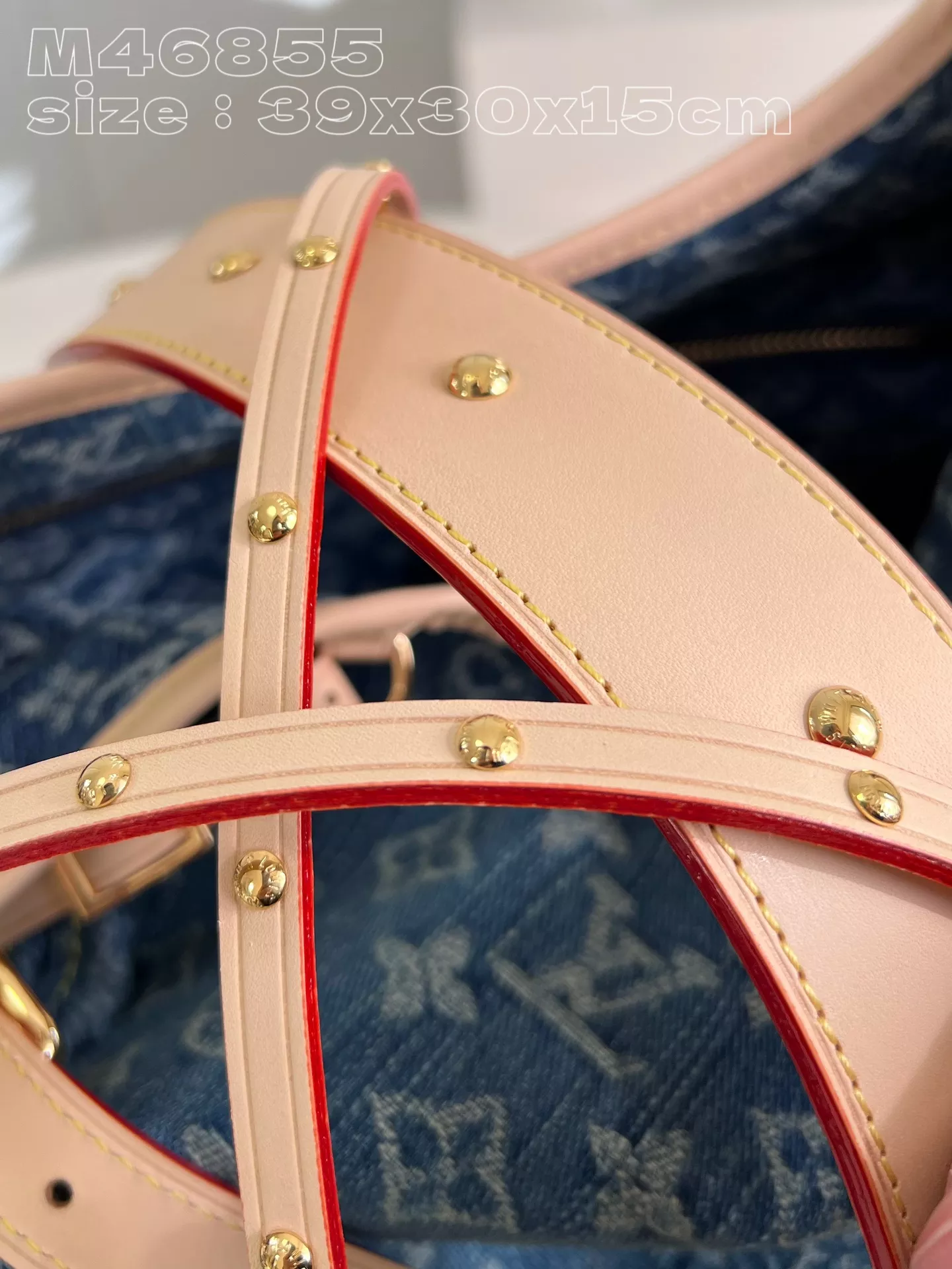 CarryAll MM Monogram Denim - ReplicaBags.is - Image 9