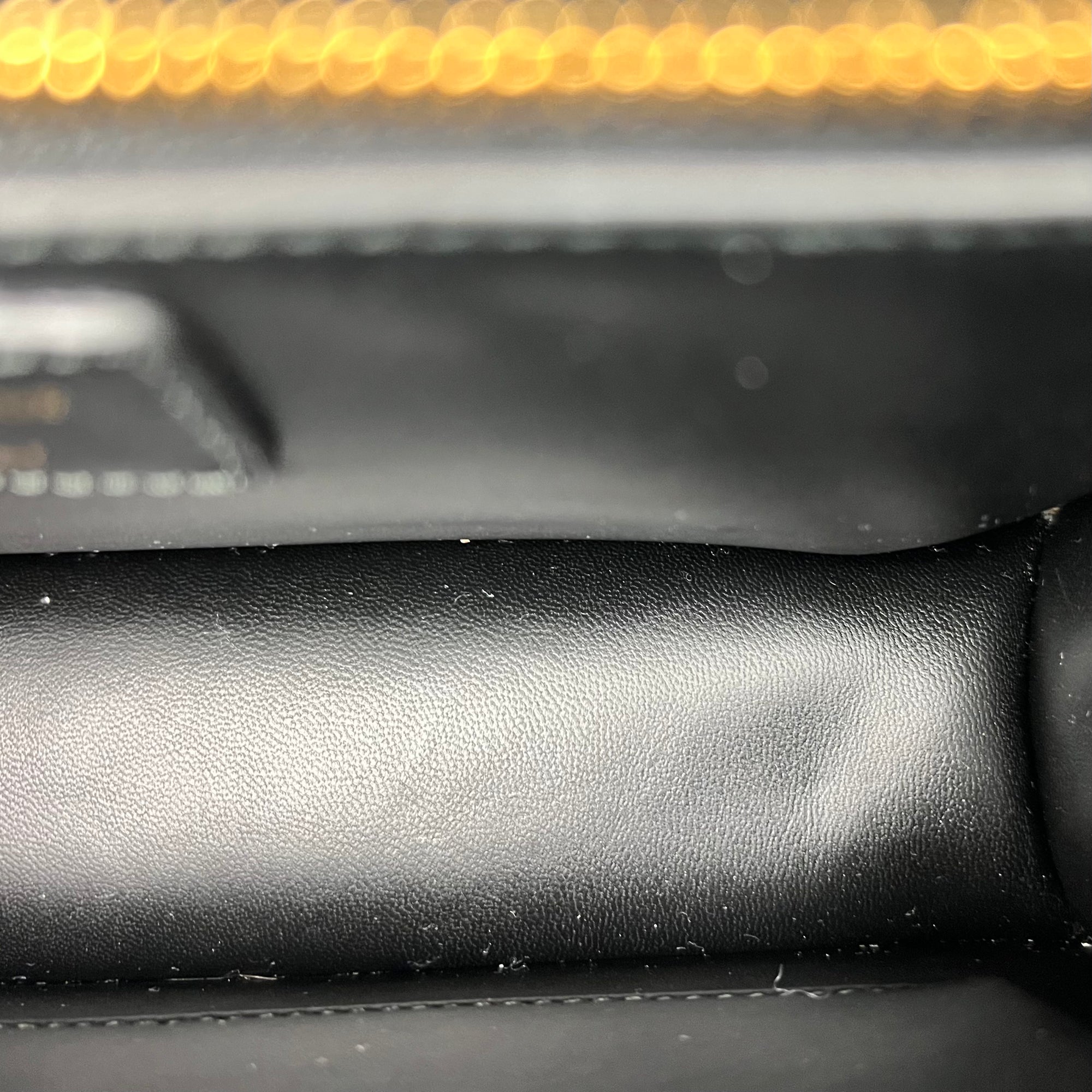 30 Montaigne Shoulder Bag Medium Black in Calfskin, Gold hardware - Image 13