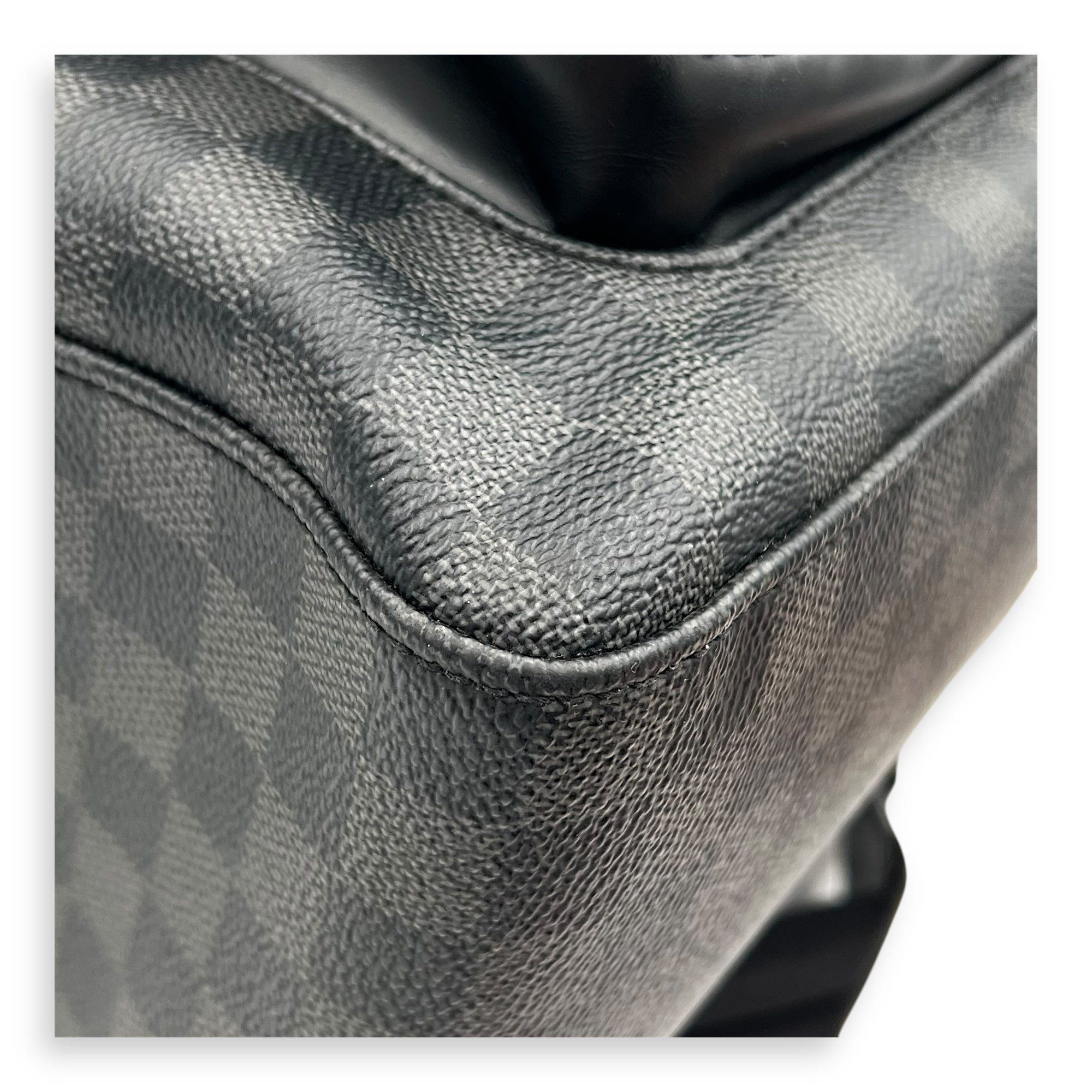 Josh Backpack Graphite in Coated Canvas, Silver hardware - Image 8