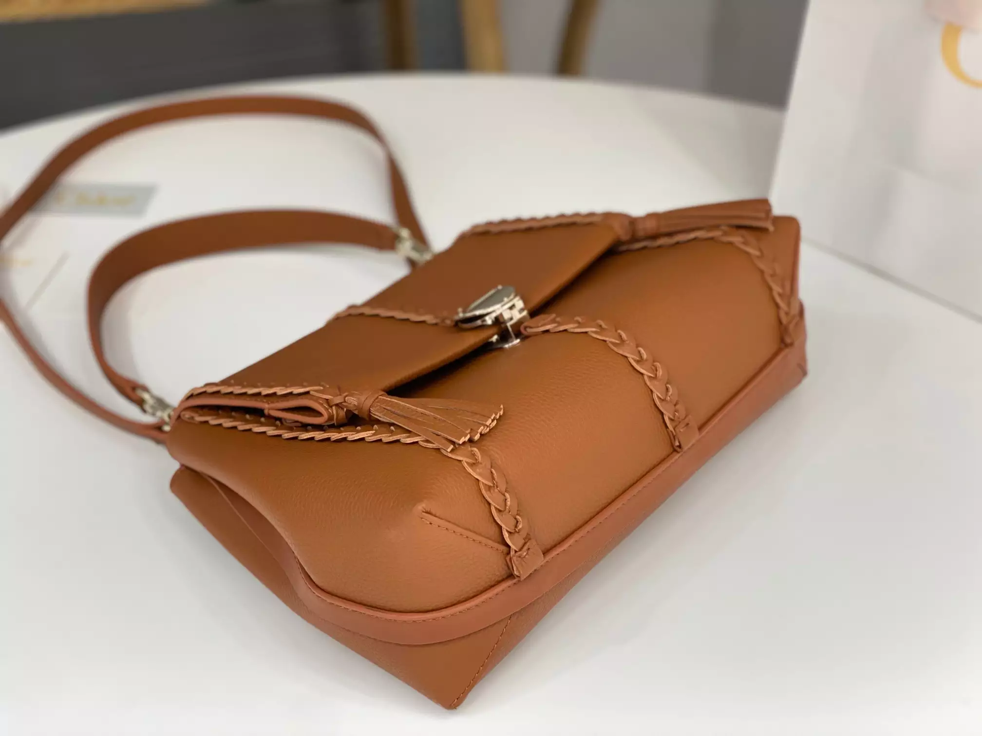 Chloé Penelope Medium Caramel Leather - Repbags.ru - Image 6