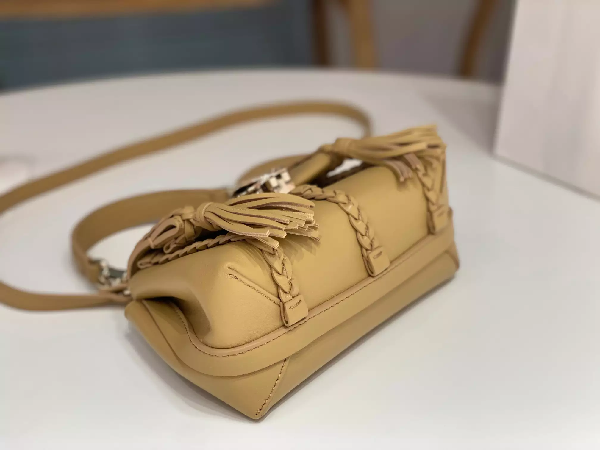 Chloé Penelope Mini Soft Softy Yellow Leather - Repbags.ru - Image 6