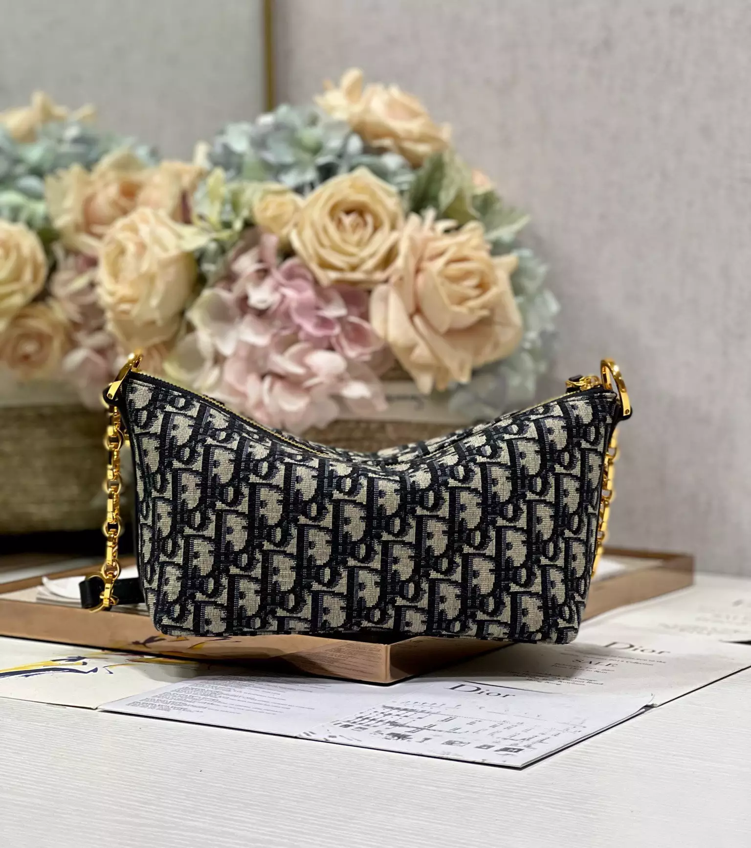 Diorstar Hobo Bag with Chain - Repbags.ru - Image 4