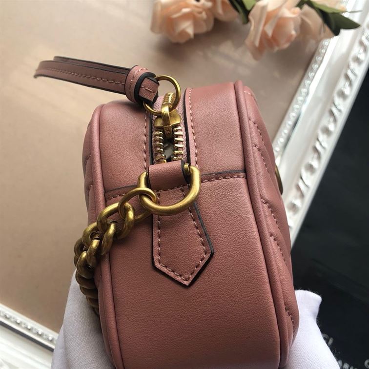 GG Marmont mini shoulder bag Dusty pink - Image 10