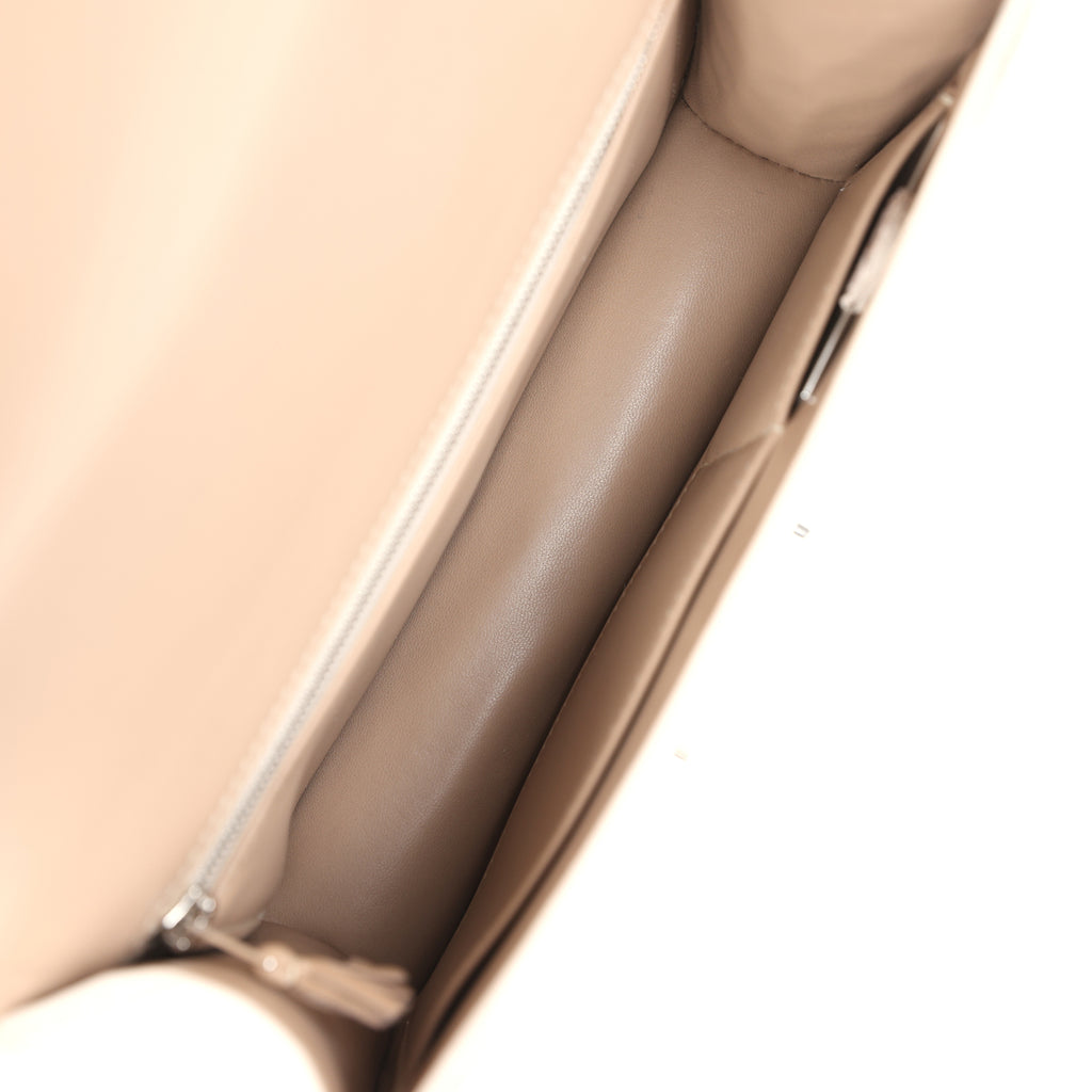 Hermes Constance 1-24 Himalaya Matte Niloticus Crocodile Palladium Hardware - Image 10