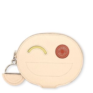 In The Loop Wink Nata/Jaune Card Holder in Chevre Mysore, Palladium hardware