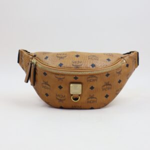 MCM Camel Small Bum Bag