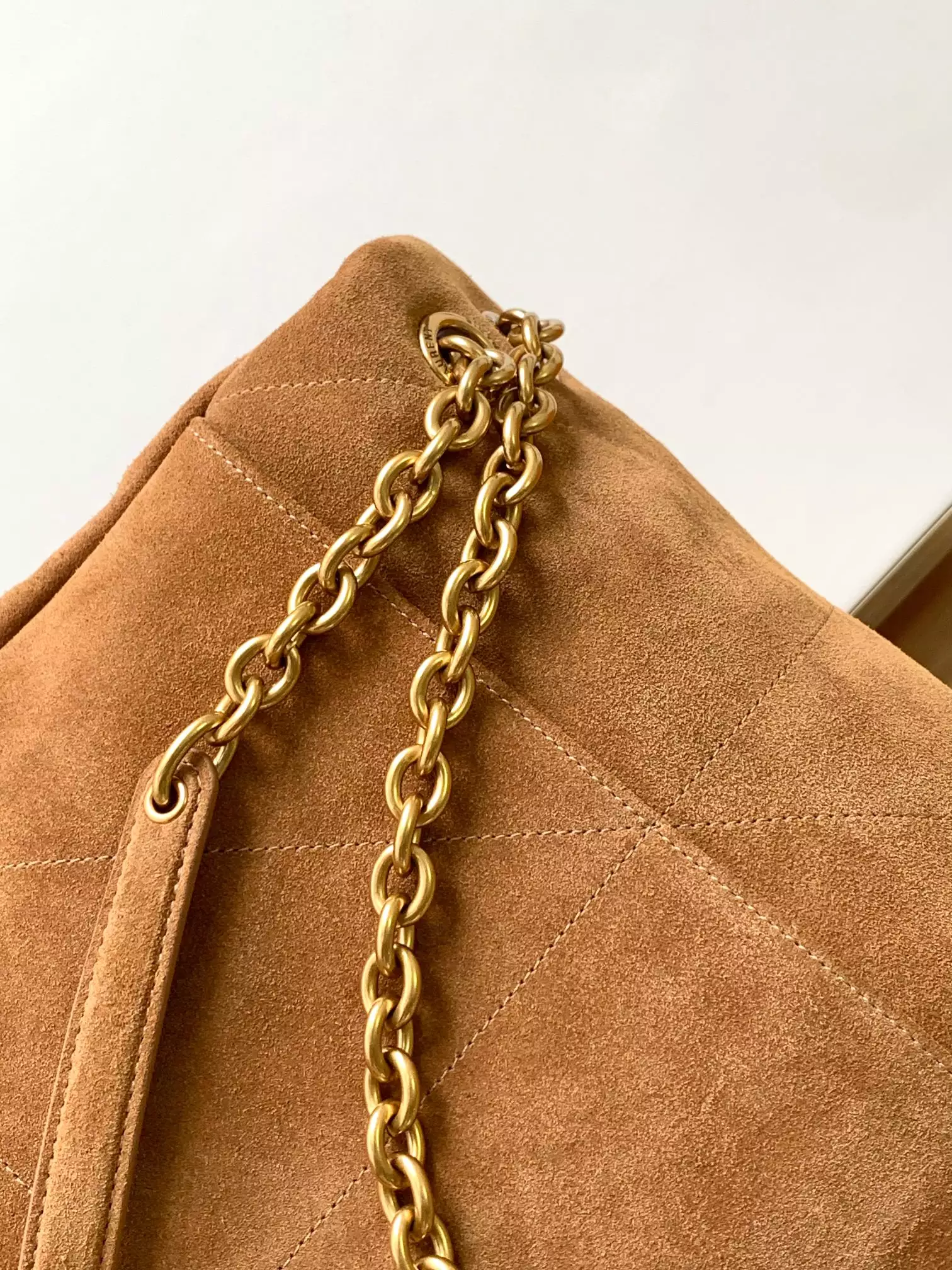 Jamie 4.3 in Brown Caramel Suede - YB061 - Repbags.ru - Image 7