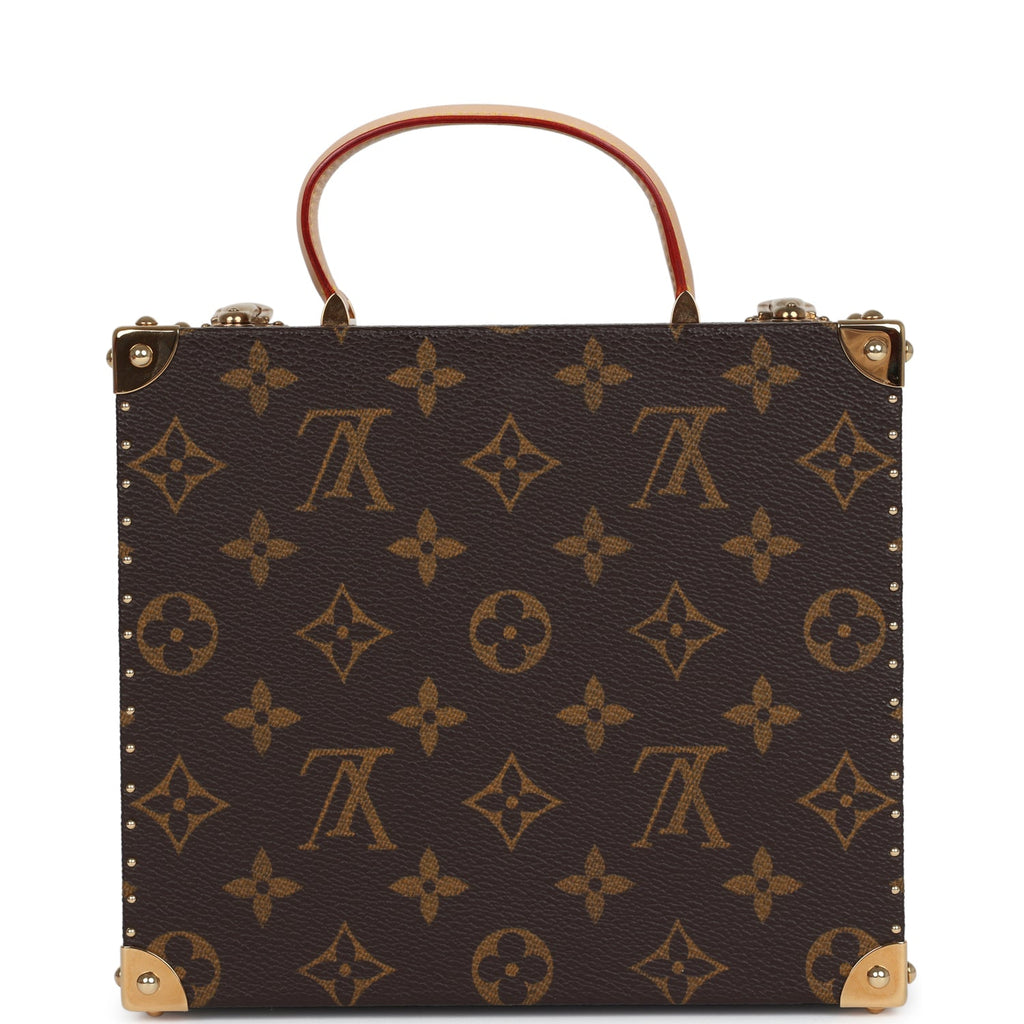 Vintage Louis Vuitton x Takashi Murakami Hands Jewelry Trunk Brown Multi Monogram Hands Brass Hardware - Image 4