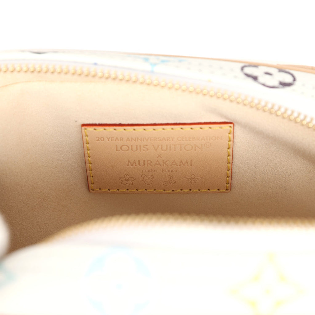 Louis Vuitton X Takashi Murakami East West White Multicolor Monogram Gold Hardware - Image 10