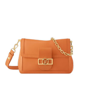 LV Dauphine Soft MM Orange Calfskin - Repbags.ru