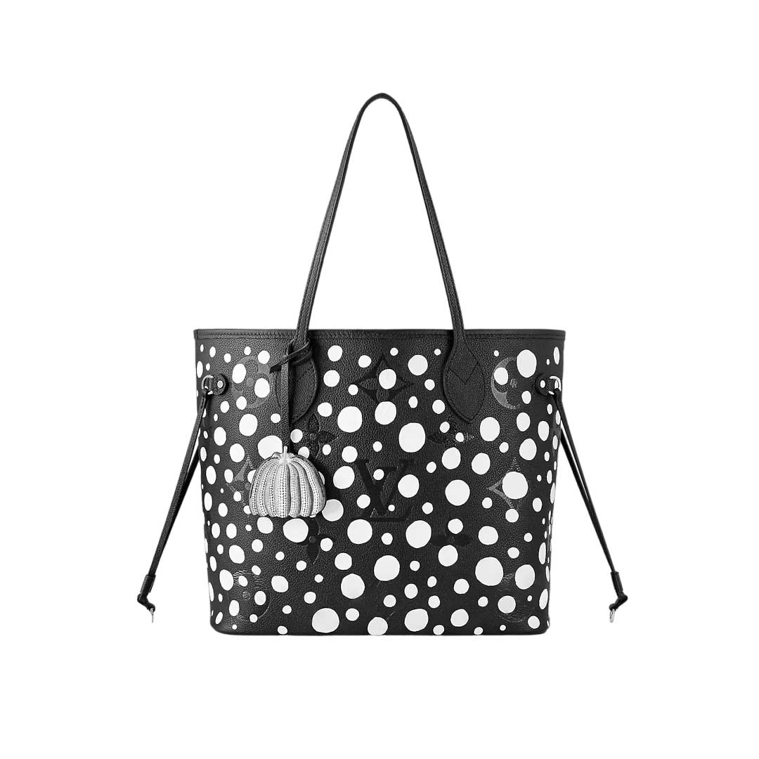LV x YK Neverfull MM Tote Bag