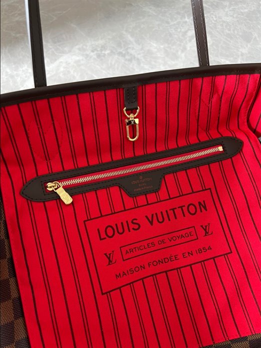 LV x YK Neverfull MM Tote Bag - Image 8