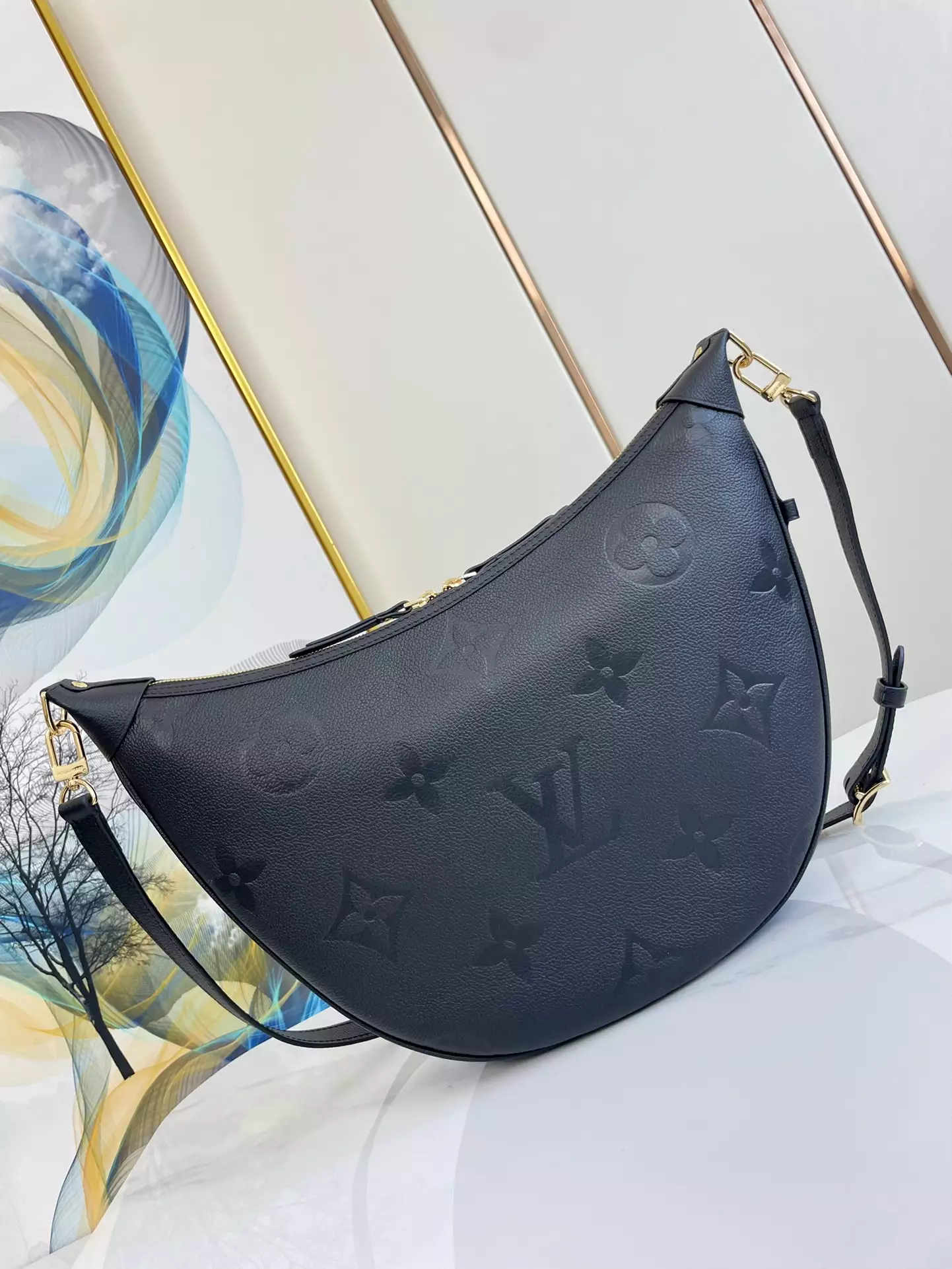 Loop Hobo Monogram Empreinte Black Leather - Repbags.ru - Image 4
