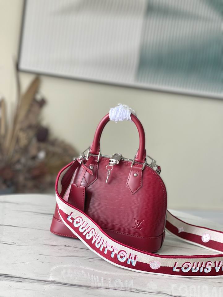 Louis Vuitton Alma BB Raspberry Pink - Image 3