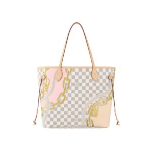 Louis Vuitton Neverfull MM Damier Azur Tote Bag