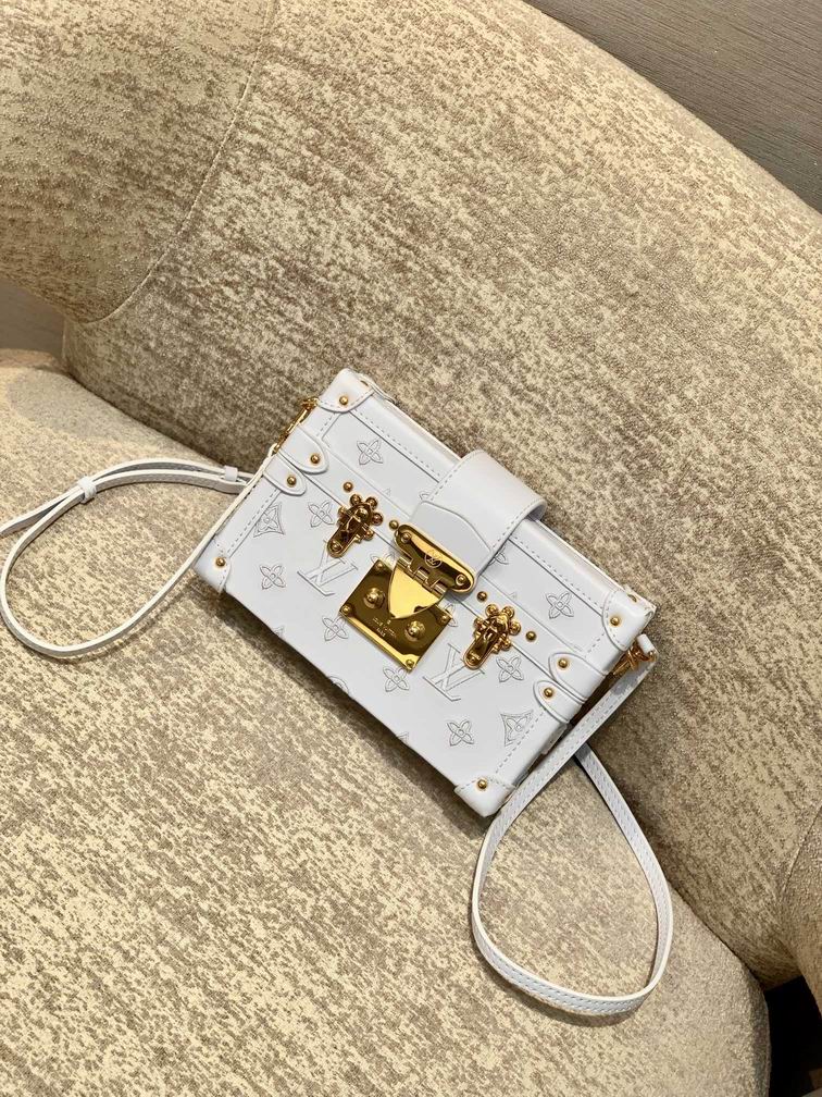 Louis Vuitton Petite Malle White Monogram - Image 3