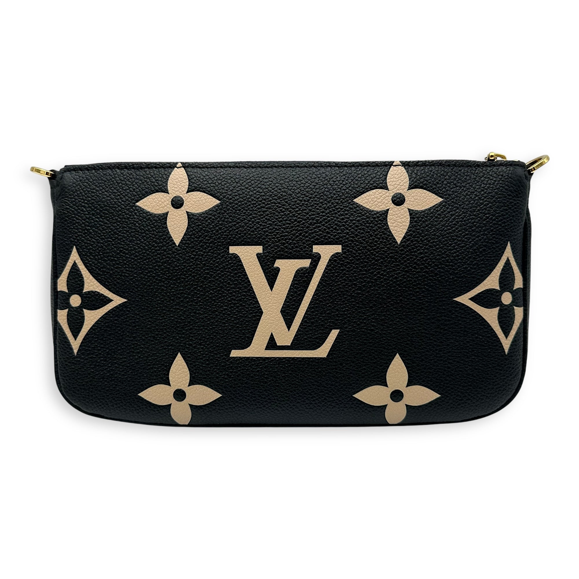 Multi-Pochette Accessoires Crossbody Bag Black in Monogram Empreinte Leather , Gold Hardware - Image 3