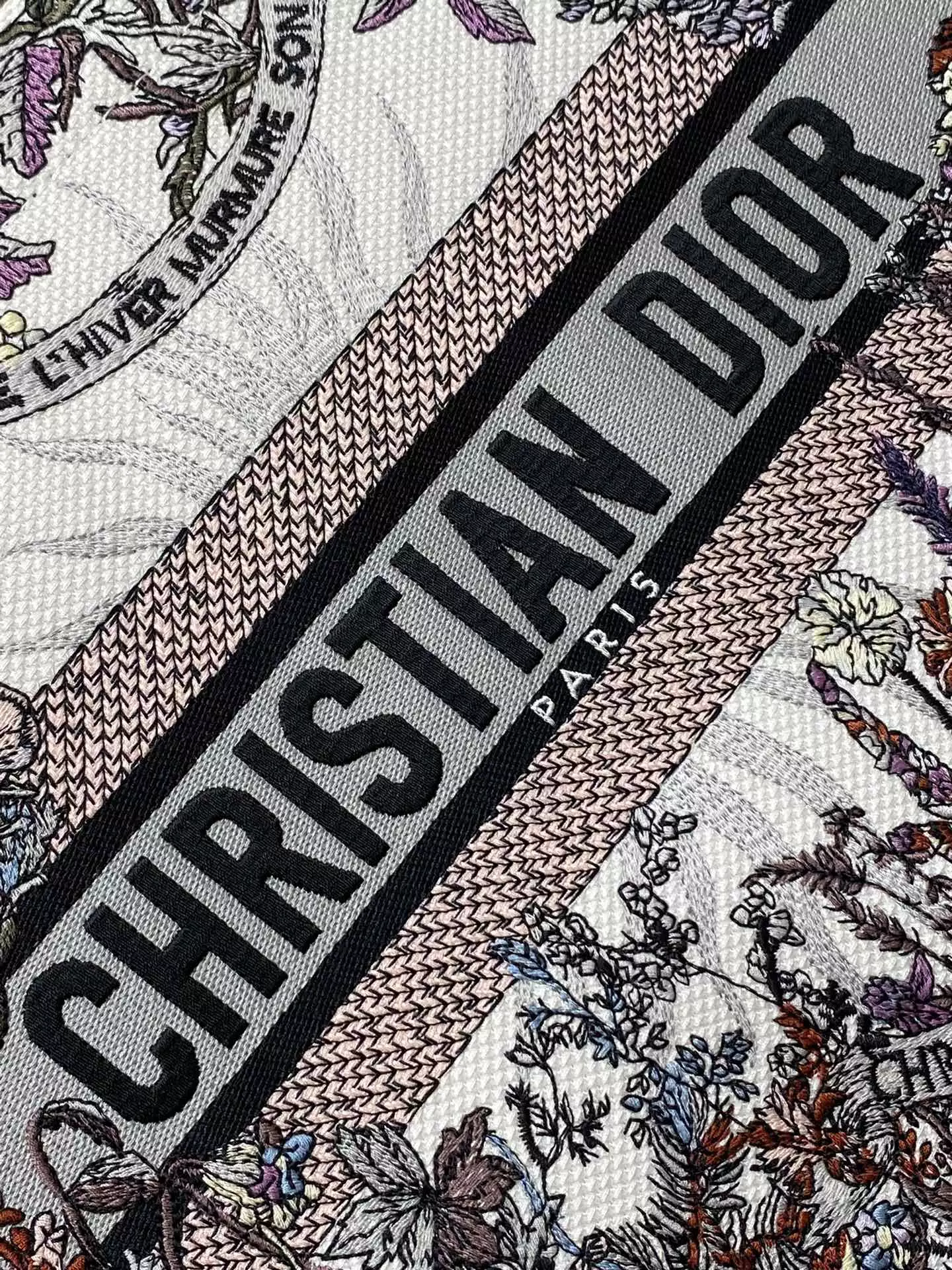 Dior Book Tote Ecru Multicolor Dior 4 Saisons - Repbags.ru - Image 4