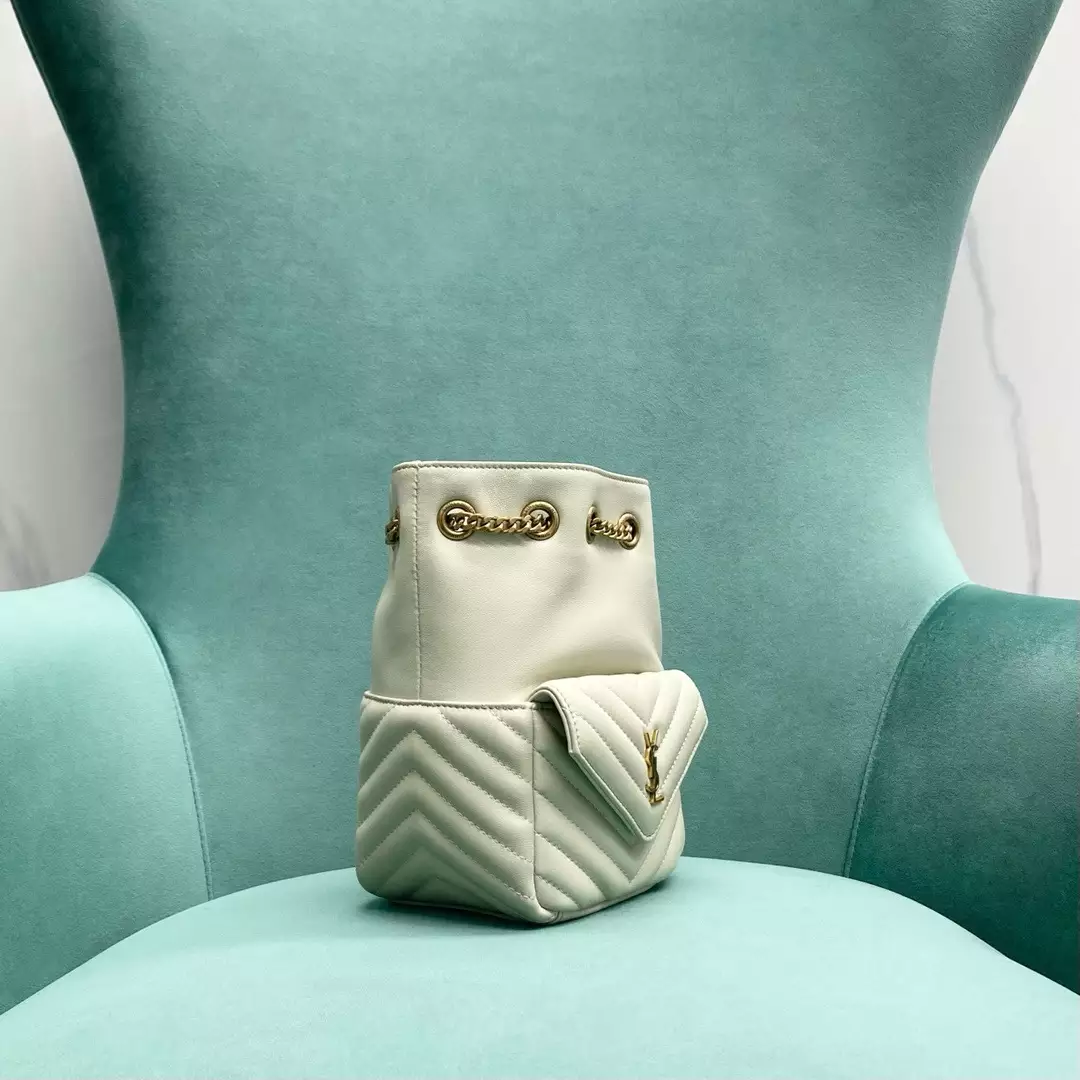 Mini Joe in Blanc Vintage Lambskin - YB070 - Repbags.ru - Image 5